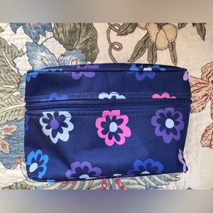 Vera Bradley Ellie flowers makeup bag